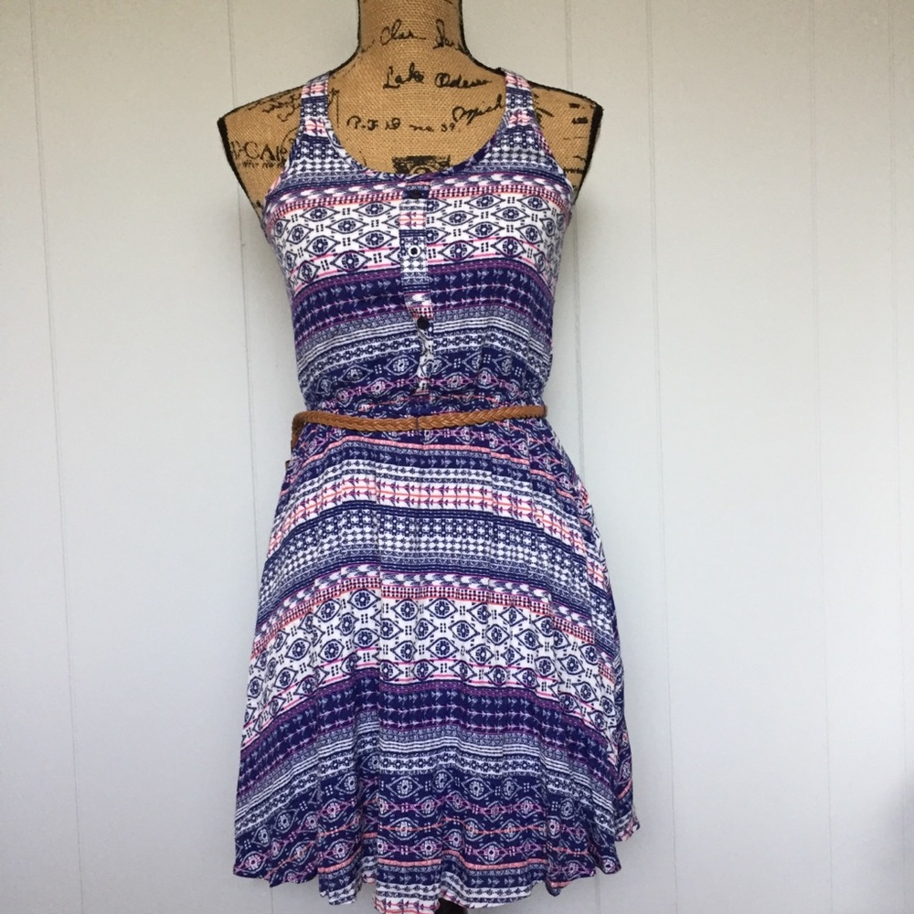 Zunie Fun Print Dress